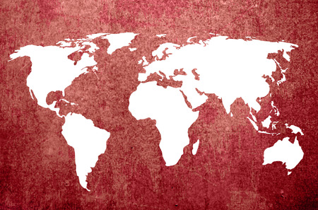 world map vintage artwork - perfect background with space for text or imageの写真素材