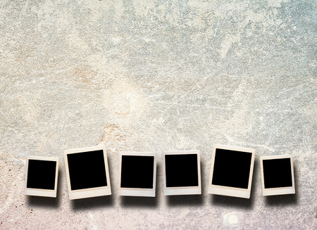 Blank photo frame