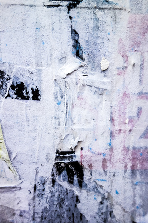 Old posters grunge textures and backgrounds.の写真素材