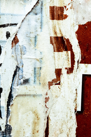 Old posters grunge textures and backgroundsの写真素材