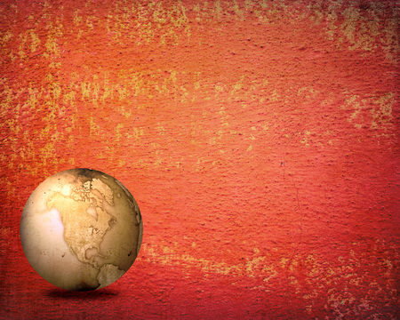 aged America map-vintage artworkの写真素材