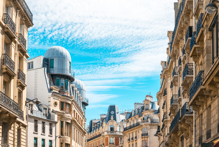 old fashioned paris france - with space for text or imageの写真素材