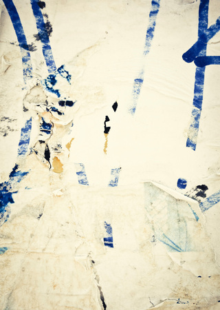 Old posters grunge textures and backgroundsの写真素材