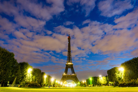 The Eiffel Tower (nickname La dame de fer, the iron lady),The tower has become the most prominent...
