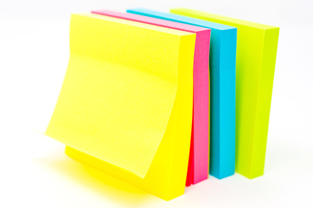 Office memo Note on white background