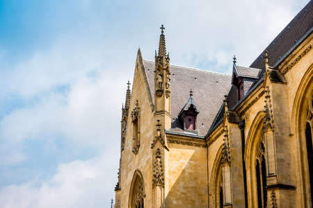 Traditional Cathedral building in Lille, Franceのeditorial素材