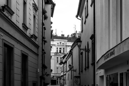 BRNO, CZECH REPUBLIC - July 25, 2017: Antique building view in Brno, Czech Republicのeditorial素材
