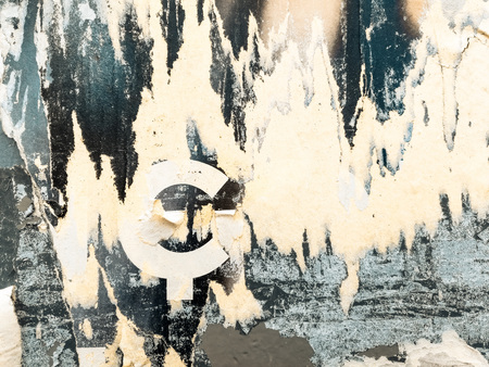 Old posters grunge textures and backgrounds の写真素材
