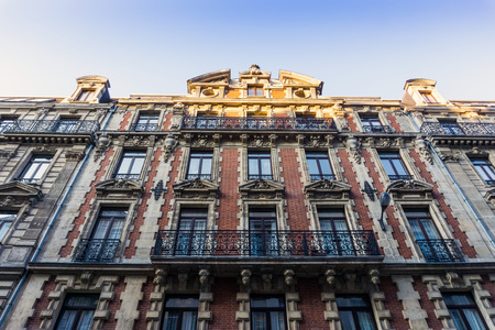 ancient buildings at Brussels, Belgiumの写真素材