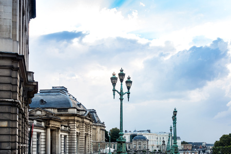 Royal Palace of Brussels, Belgium Europeのeditorial素材