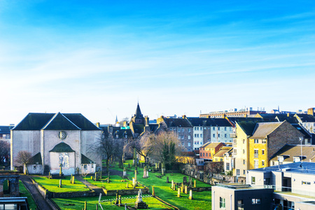 antique city building in Edinburgh, Scotlandのeditorial素材