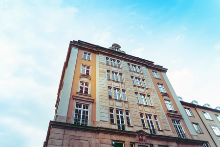 antique building view in Dresden, Germanyの写真素材