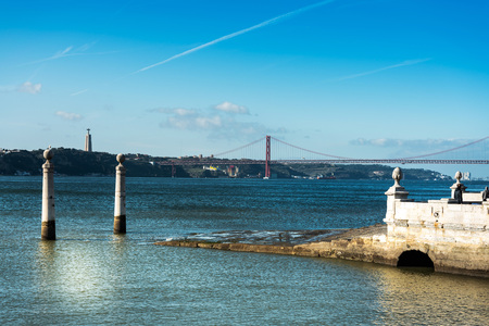Seaside landscape Lisbon, Portugal, Europe