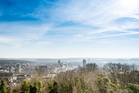 view of Buildings around Liege city, Belgium