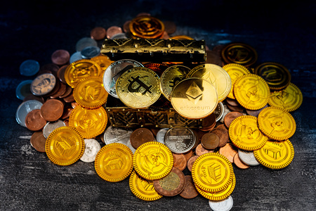 Crypto currency was found in the treasure box