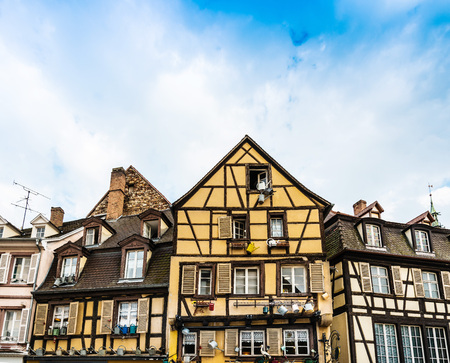 Little Venice Colmar, Alsace, Franceの写真素材