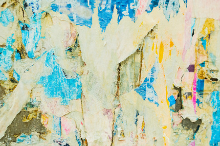 Old posters grunge textures and backgroundsの写真素材