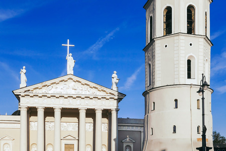 The Cathedral of Vilnius, Lithuaniaの写真素材