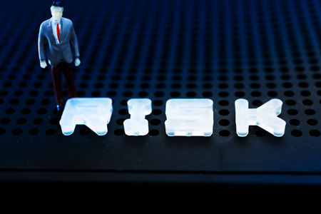Business investment concept picture - RISKの写真素材