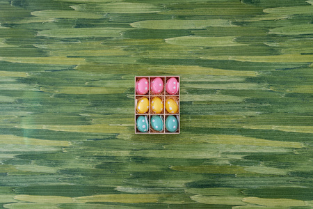 Easter eggs - close-up of colorful easter eggs for your easter design