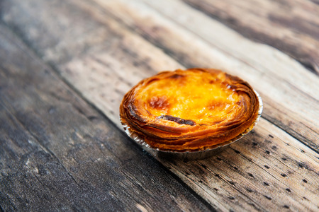 delicious portuguese egg tart dessert