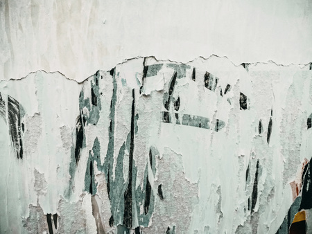 Old posters grunge textures and backgroundsの写真素材