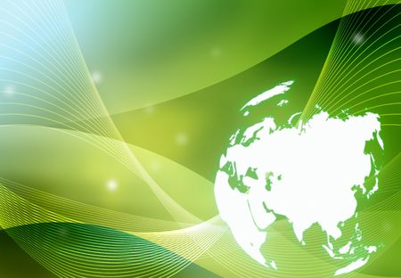 world map technology-styleのeditorial素材