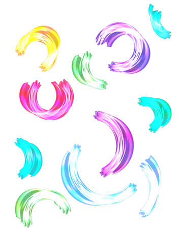 Modern tone abstract textures background worksの写真素材