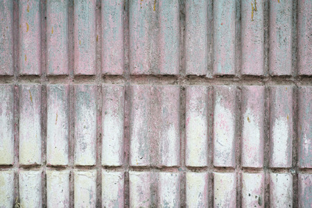high resolution white brick wall and floorの写真素材