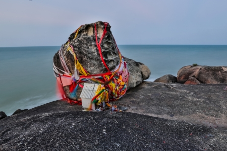 Hat Kao Seng,Songkhla Thailandのeditorial素材