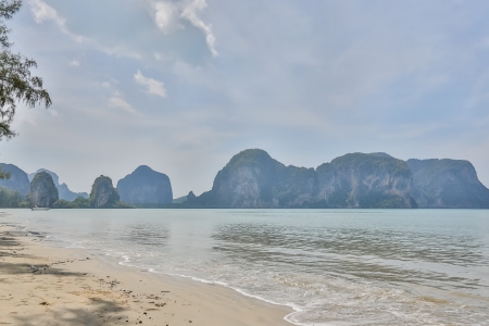 Rachmonkol Beach in Trang Thailandの写真素材