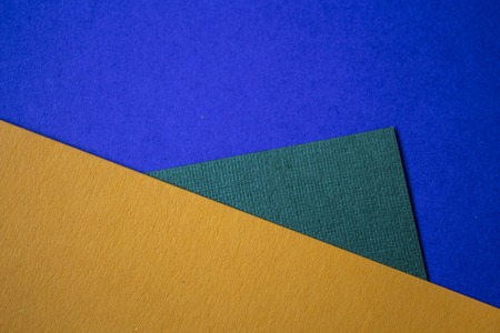 geometric shapes with a variety of papersの写真素材