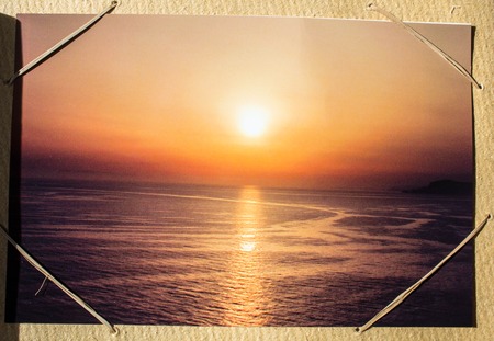 photos from the vication sunsetの写真素材