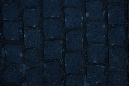 the blue stone background with concrete insertsの写真素材