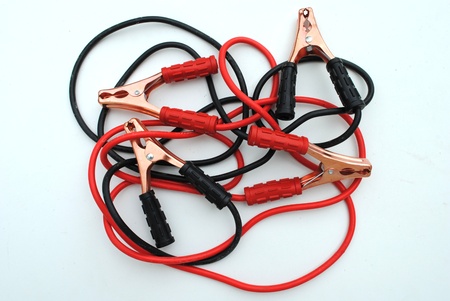 two booster cable for recharge car batteries