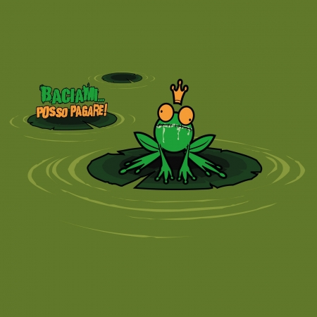 Frog Princeのイラスト素材