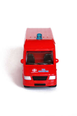 Toy fire dept carの写真素材