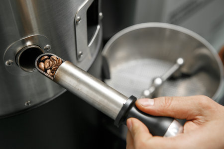 Analyzing Coffee Roasting Using Sampler to Evaluate Quality and Flavor