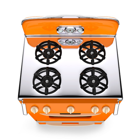 Vintage stove 50s topの写真素材