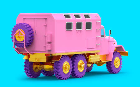 truck off-road military apocalypse backの写真素材