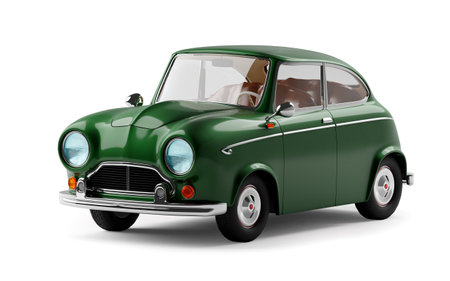 retro car elegant 3dの写真素材