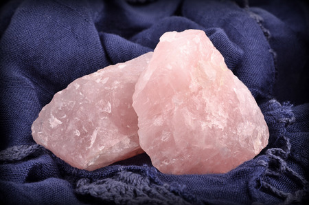 Natural Rose Quartz crystal