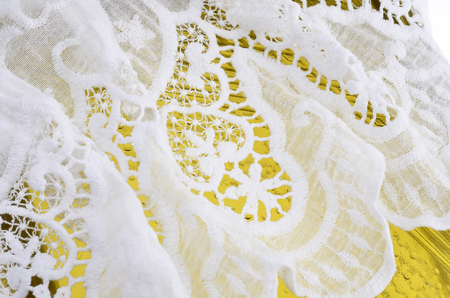 white lace backgroundの写真素材