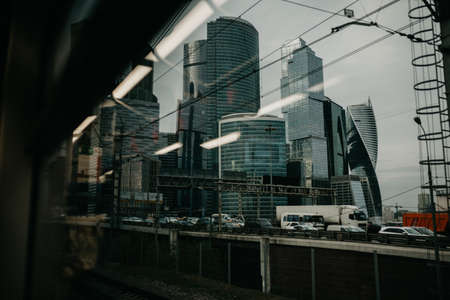Street in Moscowの写真素材