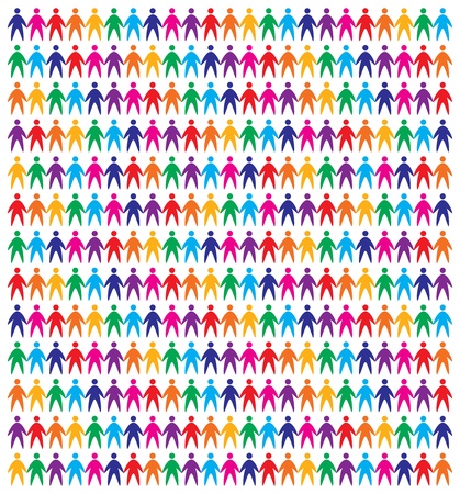 icons people background, abstract vector illustrationのイラスト素材