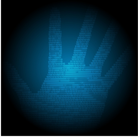 blue technology background, vector illustration eps10のイラスト素材