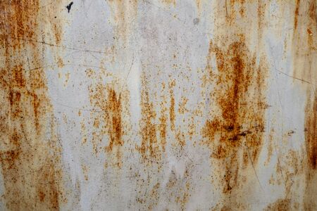 texture of old rusty metal painted. Abstract background. Old metal
