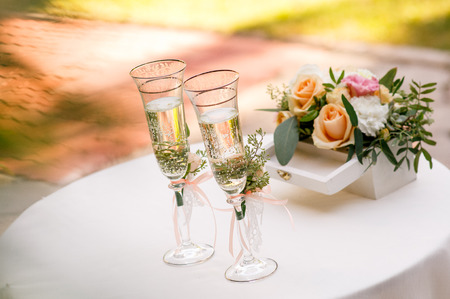 Wedding floristry, wedding decorations, wedding decorationの写真素材
