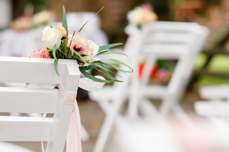 Wedding floristry, wedding decorations, wedding decorationの写真素材