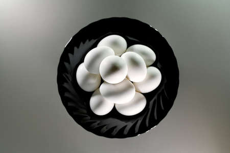 Happy Easter! Holiday cake. Painted eggs. The most joyful and most revered holiday in the Orthodox world.の写真素材